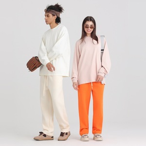 LL275 T-Shirt a Maniche Lunghe in Cotone Pesante 100% 275g, Stile Streetwear, Alta Qualità, Basso MOQ OEM, Personalizzabile - Product Image 2