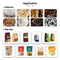Intelligente voorgevormde zakverpakkingsmachine voor snacks, noten en gedroogd fruit met elektronisch weegsysteem