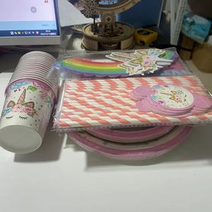 2022 fournitures de fille de décoration de fête d'<span class=keywords><strong>anniversaire</strong></span> Offre Spéciale - Product Image 2