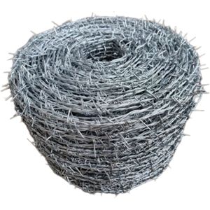 Fil barbelé de haute qualité en acier inoxydable, fil barbelé rasoir galvanisé pour clôture agricole - Product Image 2
