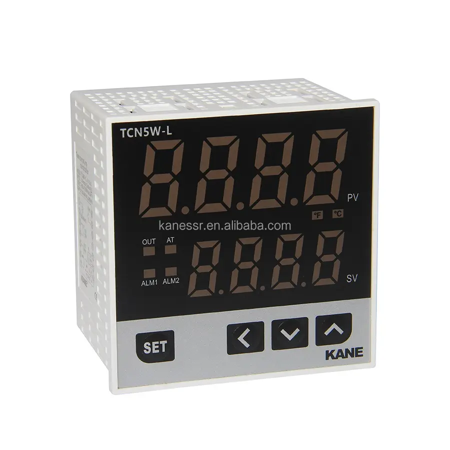 TCN5-L 96*96 pengendali suhu Digital PID, pengontrol suhu dengan Output SSR + Relay, output tegangan, keluaran arus, keluaran SCR