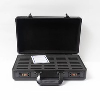 C P-A-M-P Boîte de présentation pour pièces de monnaie d'or de collection, Étui de transport pour cartes sportives gradées et cartes en slab, avec emplacement pour cartes