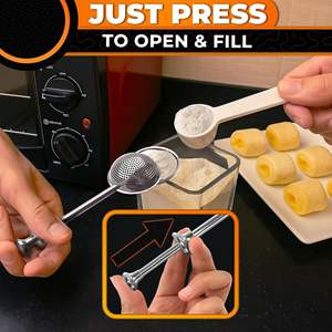 DB Système à ressort à une main pour la farine de levain Shaker à sucre en poudre pour la cuisson du pain Infuseur à thé - Product Image 5