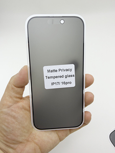 High Quality Matte <strong>Screen</strong> <strong>Protecter</strong> for 17 and 16pro 9h 2.5D Anti Glare Tempered Glass - Product Image 5