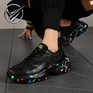 Autumn Sock Sneakers Women's Mesh Cushioning <b>EVA</b> Insole Casual Running Jogging Walking Shoes Slip on Loafers chunky shoes - Product Image 1