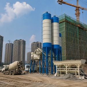 โรงงานผสมคอนกรีตแบบเคลื่อนย้ายได้อัตโนมัติ Corey HZS75 ควบคุมด้วย PLC พร้อมปั๊มไฟฟ้าและดีเซล รับประกัน 2 ปี สำหรับงานถนน - Product Image 3