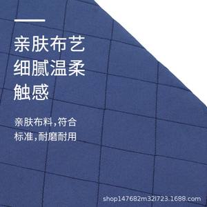 Lit pliant triple Myb 631, cadre noir, mousse bleu foncé, canapé-lit convertible inclinable pour la maison et le bureau - Product Image 4