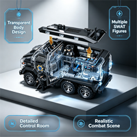 Ensemble de jouets de voiture de police électrique personnalisée OEM pour enfants, avec lumières, sons et figurines miniatures, véhicule de simulation pour maison de jeu
