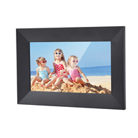 7 İnç Plastik Dijital Fotoğraf Çerçevesi, WiFi, 1024x600 Ekran, APP Kontrolü, Dokunmatik Ekran, Video Oynatma, Saat, 1GB+16GB Depolama