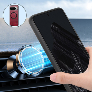 Coque magnétique ultra-fine et légère Denior, profil minimaliste, aspect cuir de crocodile synthétique haut de gamme, charge sans fil, protection 360° - Product Image 5