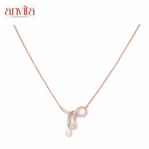 Collier pendentif élégant en argent sterling 925 pour femme, bijoux fins classiques, chaîne délicate et tendance pour un usage quotidien - Product Image 1