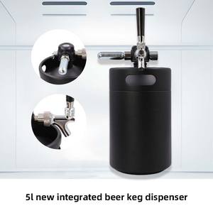 Système de mini-fût de bière coloré personnalisé 2l/3.6l/<span class=keywords><strong>5l</strong></span>/8l/10l en acier inoxydable <span class=keywords><strong>Kit</strong></span> de mini distributeur de fût de bière portable Kegerator - Product Image 4