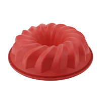 Moules à gâteau en silicone de qualité alimentaire de 9 pouces, couleur aléatoire, moules à muffins et à tartelettes, outils de pâtisserie pour desserts