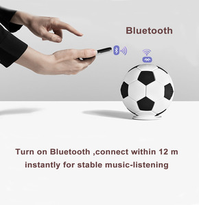 Di động bóng đá loa không dây với <span class=keywords><strong>FM</strong></span> Đài phát thanh TF <span class=keywords><strong>USB</strong></span> CHƠI Loa ngoài trời - Product Image 5