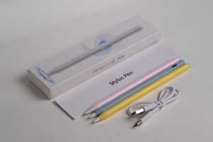 Stylet intelligent magnétique actif WKZP010H, mini stylet à détection d'inclinaison, stylet en aluminium en forme de D, rejet de la paume, vente en gros d'usine - Product Image 6