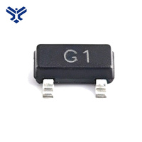 MMBT3904 MMBT5551 BC847B Transistor bipolaire NPN à petit signal SOT-23 SMD, amplificateur à usage général, triode de commutation pour PCB