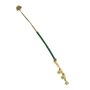 Oogishido Tea Scoop Tassel Rope Portable Retro Tea Ceremony Utensil <b>Coffee</b> <b>Spoon</b> Tea Pick - Product Image 5