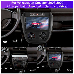 Marco para Autoestéreo Android Podofo de 9'' 4+64G con Carplay Inalámbrico y Android <span class=keywords><strong>Auto</strong></span> para Volkswagen Crossfox 2003-2009 con DSP GPS RDS WIFI OEM - Product Image 4