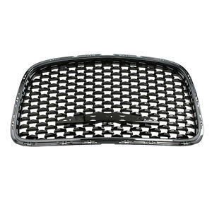 Calandre avant 2015 en fibre de carbone, Grille avant 2018 pour voiture <span class=keywords><strong>Chrysler</strong></span> 300, cadre noir et gris - Product Image 5