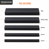 Bande d'étanchéité carrée plate en mousse EPDM personnalisée en usine, résistante à l'huile, pour applications marines, noire, haute qualité