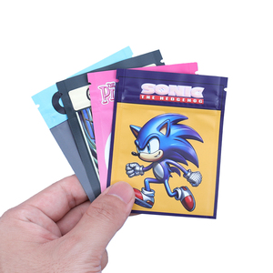 Custom Printed BOPP Stand up Pouches 100pcs Recyclable Zipper Top High Quality Food Grade 3.5g-28g Digital Printed Candy Bags - Product Image 2