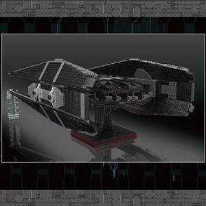 Mould <span class=keywords><strong>king</strong></span> 21025 MOC star avion vaisseau spatial TIE <span class=keywords><strong>Fighter</strong></span> bataille aventures Stormtrooper BB-9E 10907 blocs de construction ensembles cadeau - Product Image 4