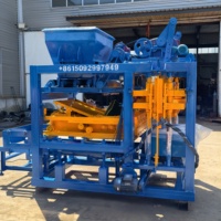 Machine à fabriquer des briques hydraulique automatique QT4-25 pour blocs creux