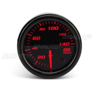 Jauge de pression d'huile universelle pour voiture 2'' 52mm 0-140PSI avec affichage LED 7 couleurs, cadran noir, 12V, avec capteur - Product Image 3