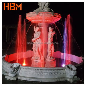 天然花园石雕喷泉别墅欧式水上景观装饰 - Product Image 6