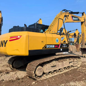 Excavatrice sur chenilles SANY SY205C d'occasion, modèle 2022, moteur Mitsubishi, certifiée CE, capacité de godet de 0,22 m³, à vendre depuis la Chine - Product Image 1