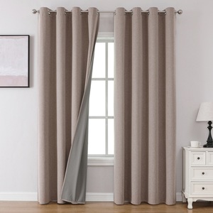 Tissu d'hôtel double face en mélange polyester/lin de haute qualité, le plus vendu, avec accessoires de traitement inclus - Product Image 3