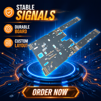 Adaptateur de carte de circuit imprimé (PCB) pour affichage LED personnalisé Wenqi, carte de circuit électronique en matériau FR-4, haute conductivité thermique, solutions OEM/ODM