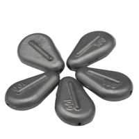 Plomb de pêche électrostatique personnalisable Zhihai, écologique, résistant à la corrosion, durable, modèles de 3oz à 46oz