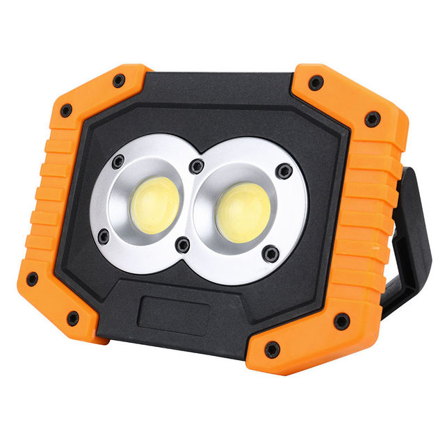 Outdoor Camping Hiking Usb Rechargeable Portable Waterproof Led Flood Work Light Emergency Lighting Lamp