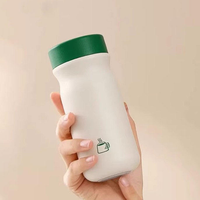 Bouteille isotherme à double paroi anti-fuite avec filtre à thé, mignonne et personnalisable, en acier inoxydable 316, tasse thermos isolée sous vide