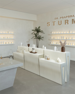 Ihpaper Tam Giác Dài Kệ Dễ Dàng Di Chuyển Kraft Kệ Giấy Có Thể Gập Lại Hiển Thị Đứng Linh Hoạt Hiển Thị Sàn Đứng Cho <span class=keywords><strong>Showroom</strong></span> - Product Image 2