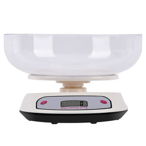 5kg /11lb 방수 스마트 영양 전자 디지털 주방 저울 휴대용 음식 저울 PP 볼 포함 - Product Image 5