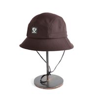Topi Pantai Musim Panas Unisex Bahan Tiga Lapis Anti Sinar Matahari untuk Perjalanan Luar Ruangan, Tali Pengikat Dapat Disesuaikan, Model Bucket, Cocok untuk Memancing dan Santai