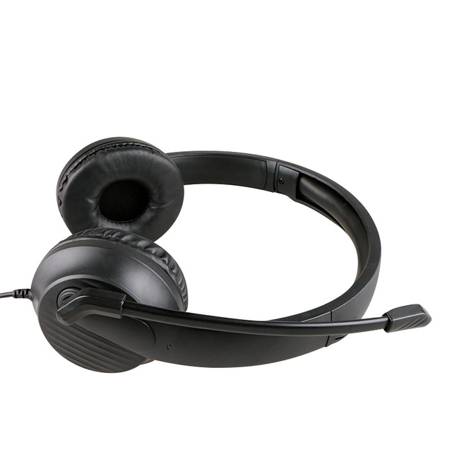 Usb Headphones Head Phone on Ear Over-Ear Headphones Wired 2024 Gaming Headphone Headset With Microphone for Pc