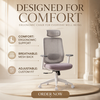 Chaise de bureau ergonomique en maille pour commande en gros, siège en mousse haute densité, dossier en maille respirante, fourniture directe du fabricant