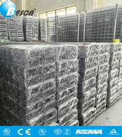 BESCA Plateau de câblage en treillis métallique galvanisé à chaud de qualité supérieure, homologué ISO, à forte capacité de charge, pour la construction et le câblage en usine, directement de l'usine