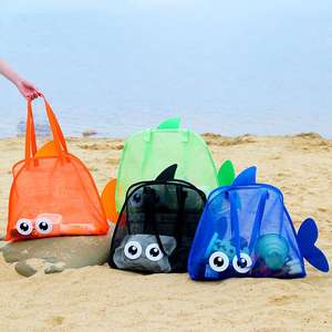 Último modelo 2026 Bolso de malla para playa, para almacenamiento de juguetes infantiles y trajes de baño, para viajes de verano, portátil, para artículos de aseo - Product Image 1
