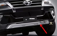 Kit de conversion de carrosserie de SUV 4x4, pare-chocs avant ABS, protection de pare-chocs arrière pour Fortuner 2015-2019