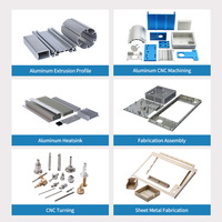 Boîtier en aluminium pour instruments électroniques fraisés Cnc, sur mesure