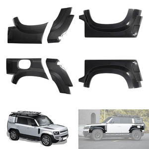 Piezas de carrocería de modificación de coche, kits de bengalas de guardabarros de fibra de carbono, ceja de rueda de cuerpo ancho para <span class=keywords><strong>Land</strong></span> <span class=keywords><strong>Rover</strong></span> <span class=keywords><strong>Defender</strong></span> 2023 2024 - Product Image 2
