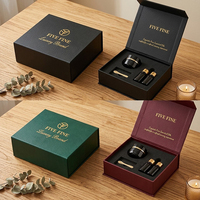 Boîte d'emballage en carton rigide faite à la main pour les produits cosmétiques et de beauté, boîtes d'emballage personnalisables pour coffrets cadeaux