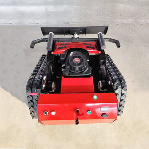 Hoogwaardige snoerloze zelfrijdende industriële benzine grasmaaier met afstandsbediening, duwspatel, 500 mm breedte - Product Image 2