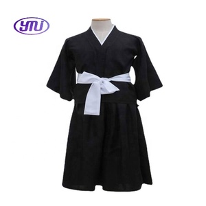 Vente chaude Vêtements Partie Kurosaki Ichigo <span class=keywords><strong>Japonais</strong></span> <span class=keywords><strong>Kimono</strong></span> Anime Costume Bleach <span class=keywords><strong>Cosplay</strong></span> - Product Image 5