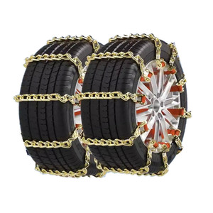 Chaînes de <span class=keywords><strong>pneus</strong></span> d'<span class=keywords><strong>hiver</strong></span> universelles pour SUV et berline Chaînes de neige et de boue en fer épaissi État neuf <span class=keywords><strong>ou</strong></span> d'occasion - Product Image 2