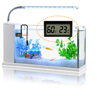 Mini compteur de température et d'humidité de taille S-WS05A avec capteur de température extérieure thermomètre extérieur numérique hygromètre